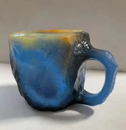 Resin Mineral Crystal Coffee Mug