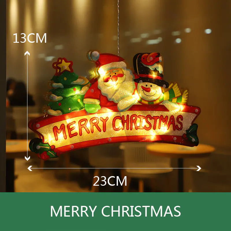 Christmas LED Suction Cup Lights